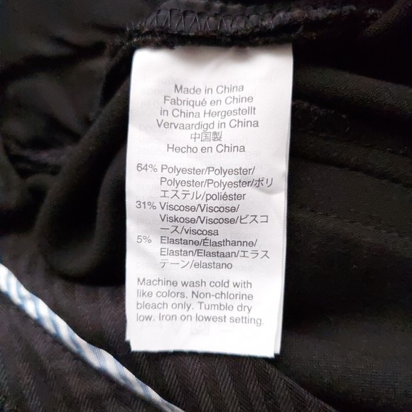 J. Crew 365 Black Dress Pants Women's Sz 8P - Picture 4 of 12